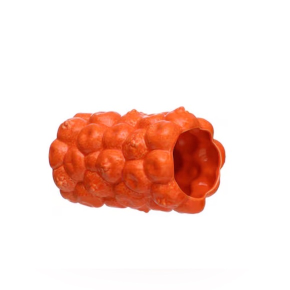 Michaels By Ashland Orange Vase NWT - Picture 3 of 9